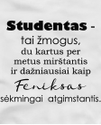 studentas tai feniksas